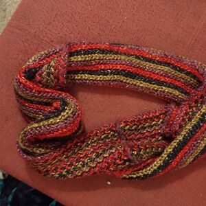 Euc Homemade Crochet Infinity Scarf